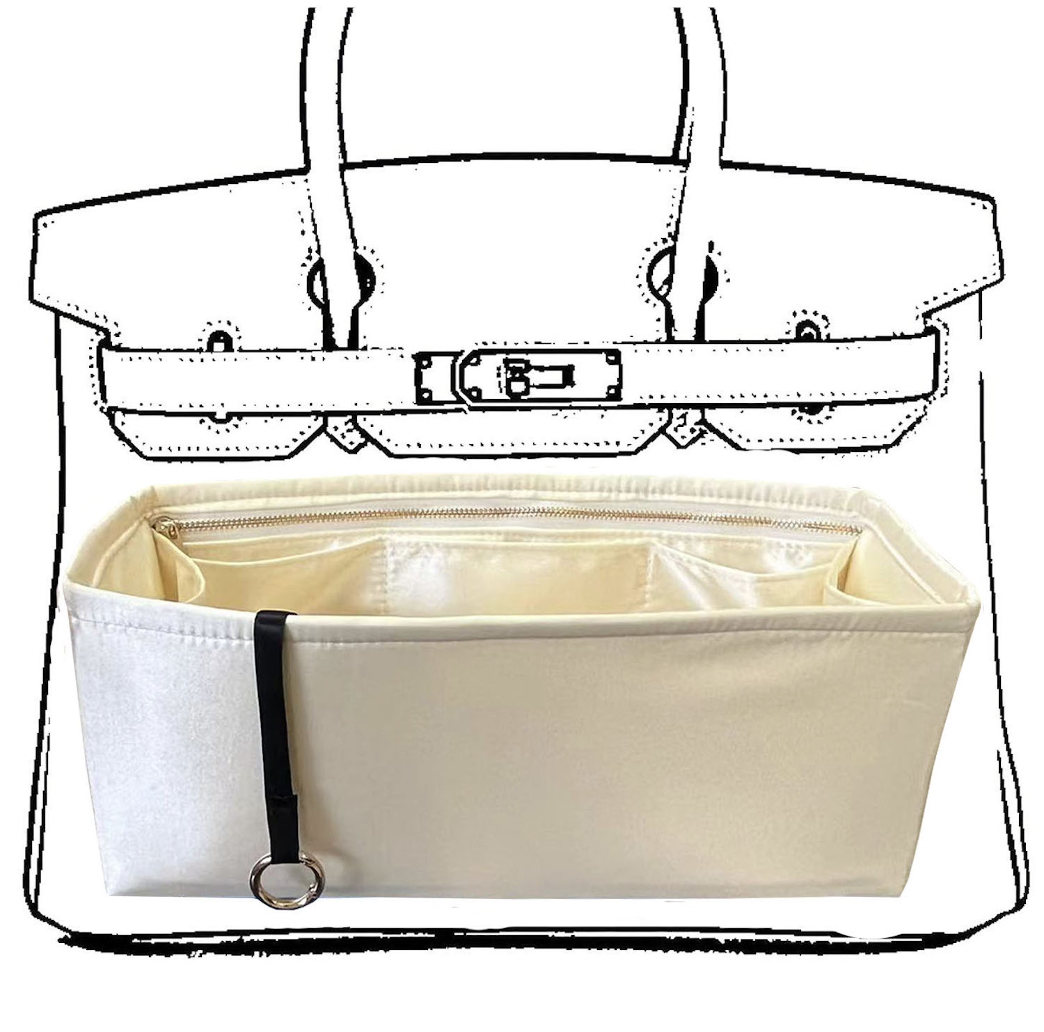 Purse Organizer Birkin S 25 30 - огляд і ціна Luxury Skincare Box