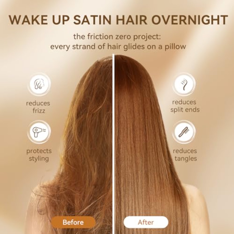 Satin Pillowcase Set for Hair  - огляд і ціна Luxury Skincare Sets