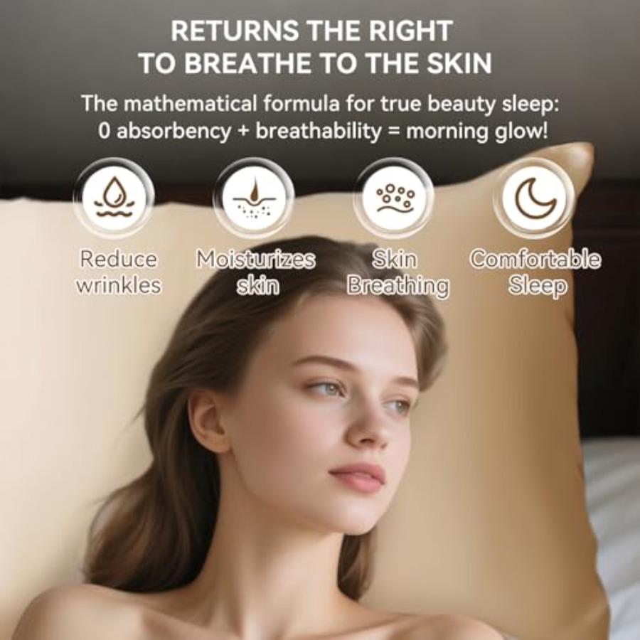 Satin Pillowcase Set for Hair  - огляд і ціна Luxury Skincare Sets