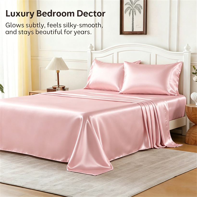 Luxury Mulberry Silk Bed Sheet - огляд і ціна Luxury Skincare Sets