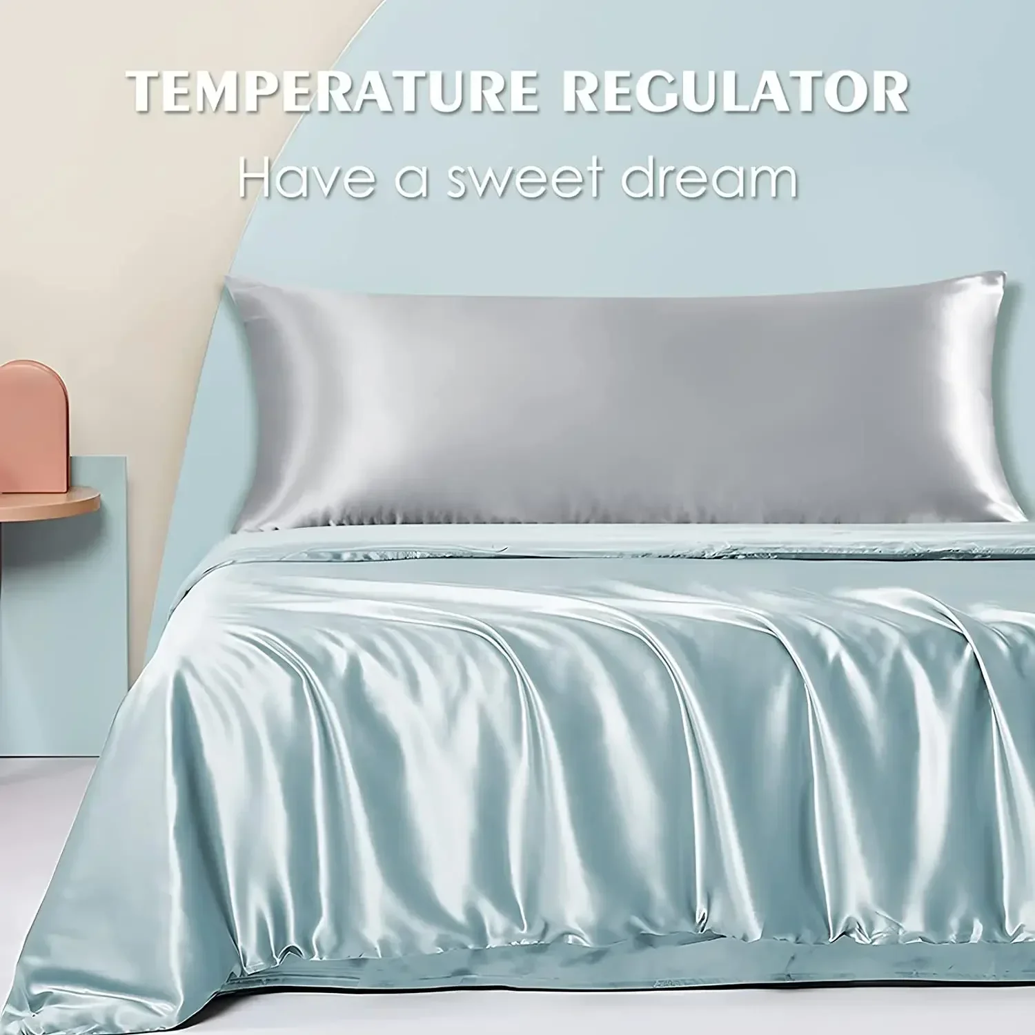 1pc Luxurious Satin Pillowcase - огляд і ціна Luxury Skincare Aesthetic