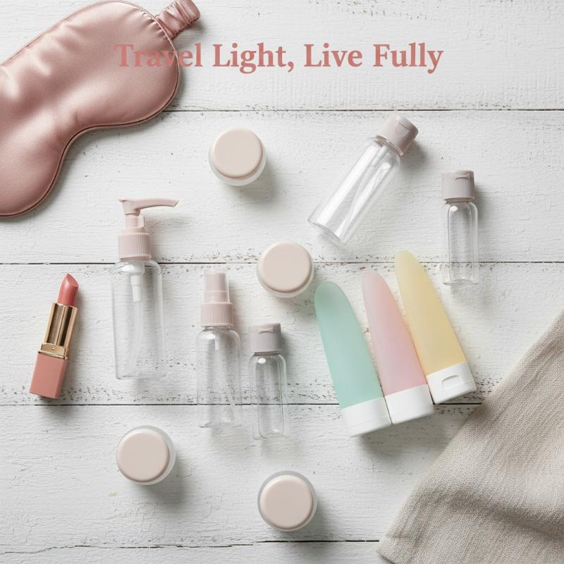 Luxury Travel Bottles Set 11in - огляд і ціна Luxury Skincare Sets